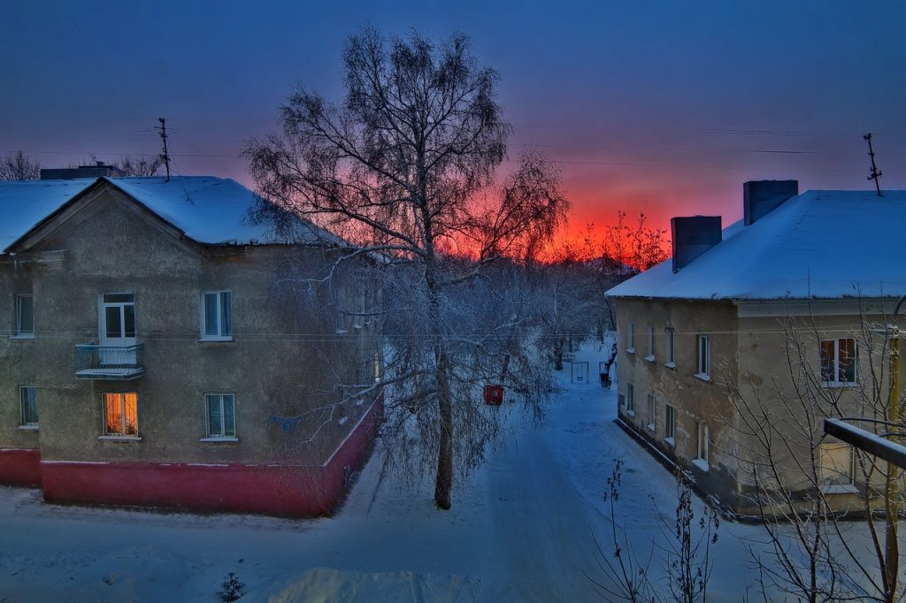 Сочный ноябрьский вечер в Кемерово